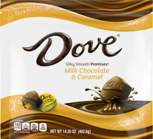 Dove Promises Milk Chocolate Caramel Candy - 14.2 oz Bag