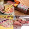 50 Pcs Colorful Floral DIY Baking Papers Candy Sandwich Papers Wax Papers Spring Garden